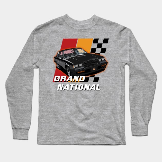 Buick Grand National GNX Long Sleeve T-Shirt by Limey_57